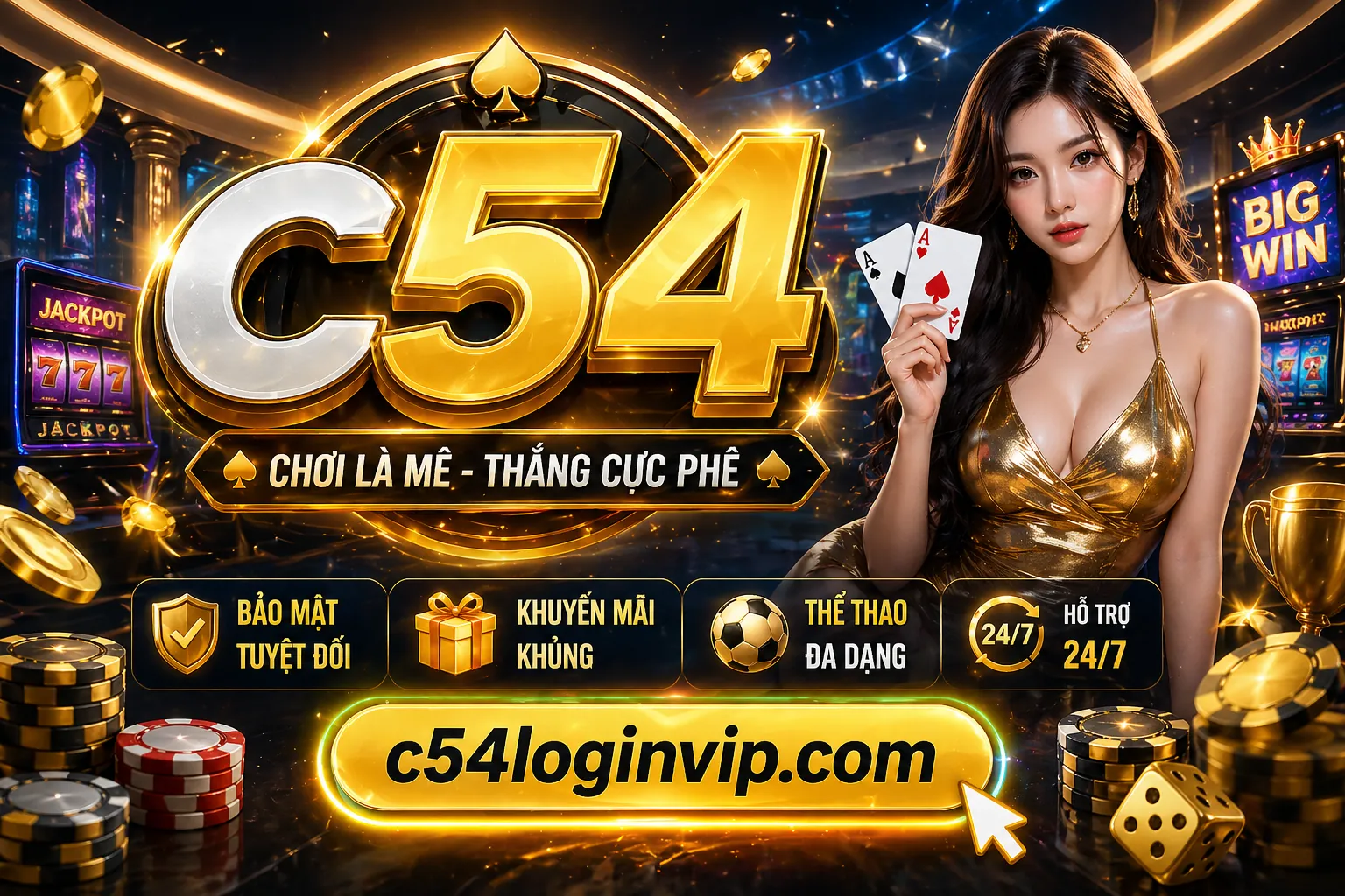 Giao diện ứng dụng Vwin chính thức trên điện thoại di động, hiển thị các trò chơi cá cược thể thao và casino
